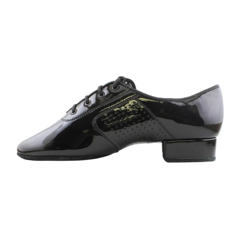 Galex 1110 Oxford Flexi, Black Patent Leather, Boys' Standard Dance Shoes