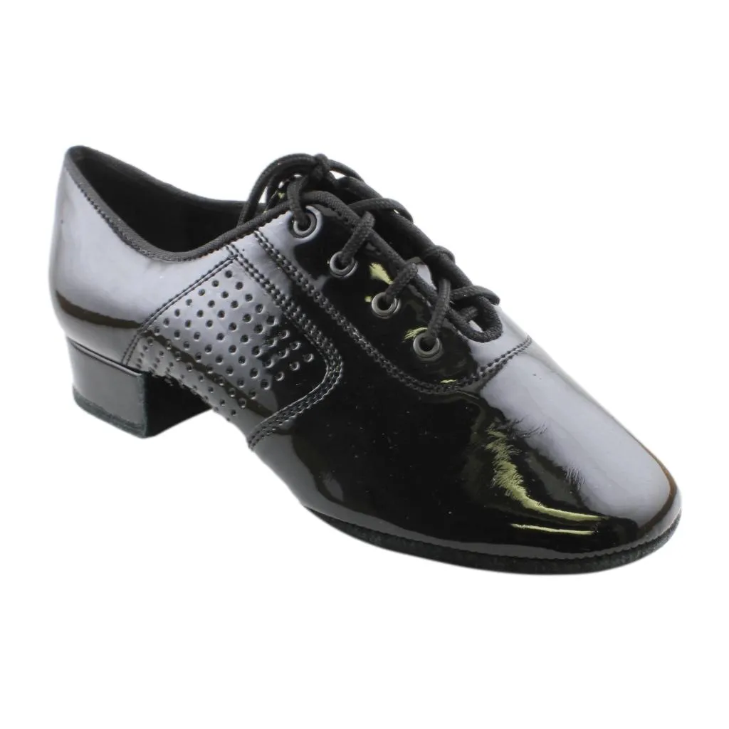 Galex 1110 Oxford Flexi, Black Patent Leather, Boys' Standard Dance Shoes