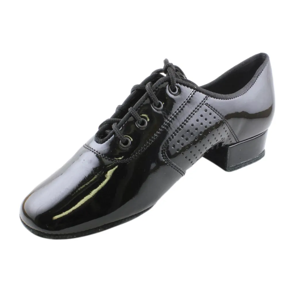 Galex 1110 Oxford Flexi, Black Patent Leather, Boys' Standard Dance Shoes