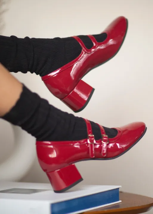 Gatsby Heel - Red