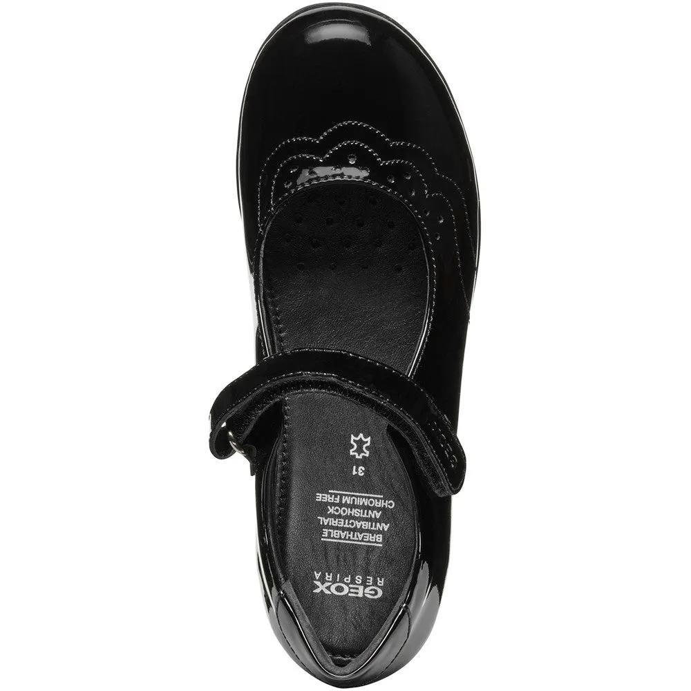 Geox J Iberide A Ballerina School Shoes Size 6