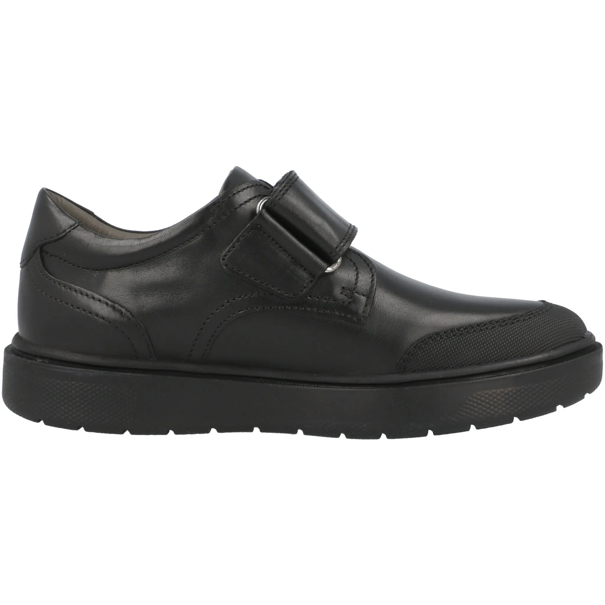Geox Riddock Black Boys Formal Shoe