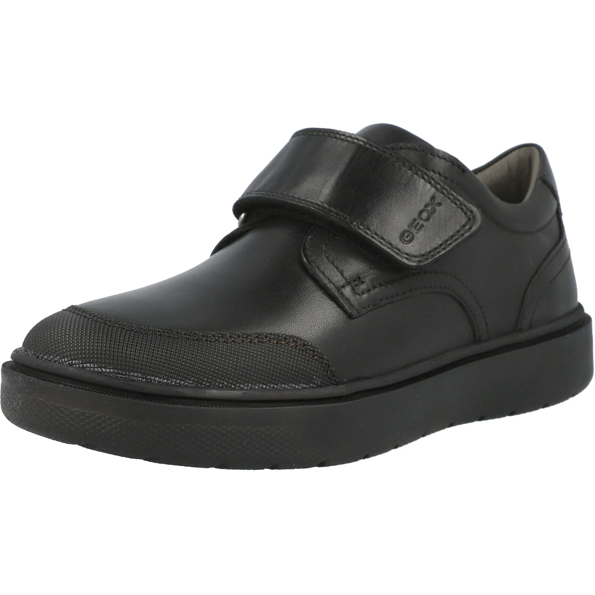 Geox Riddock Black Boys Formal Shoe