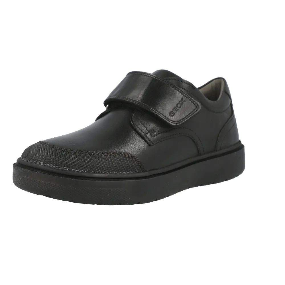 Geox Riddock Black Boys Formal Shoe