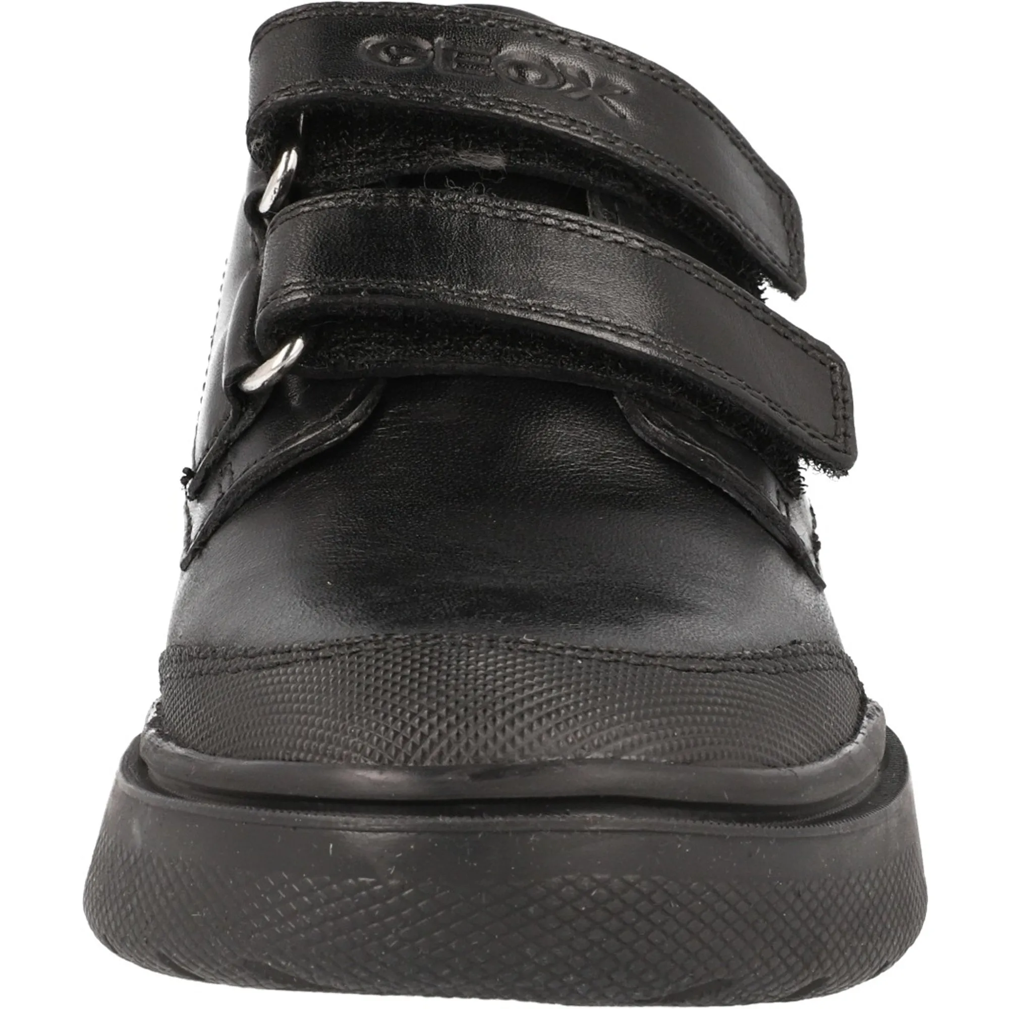 Geox Riddock Black Boys Formal Shoes