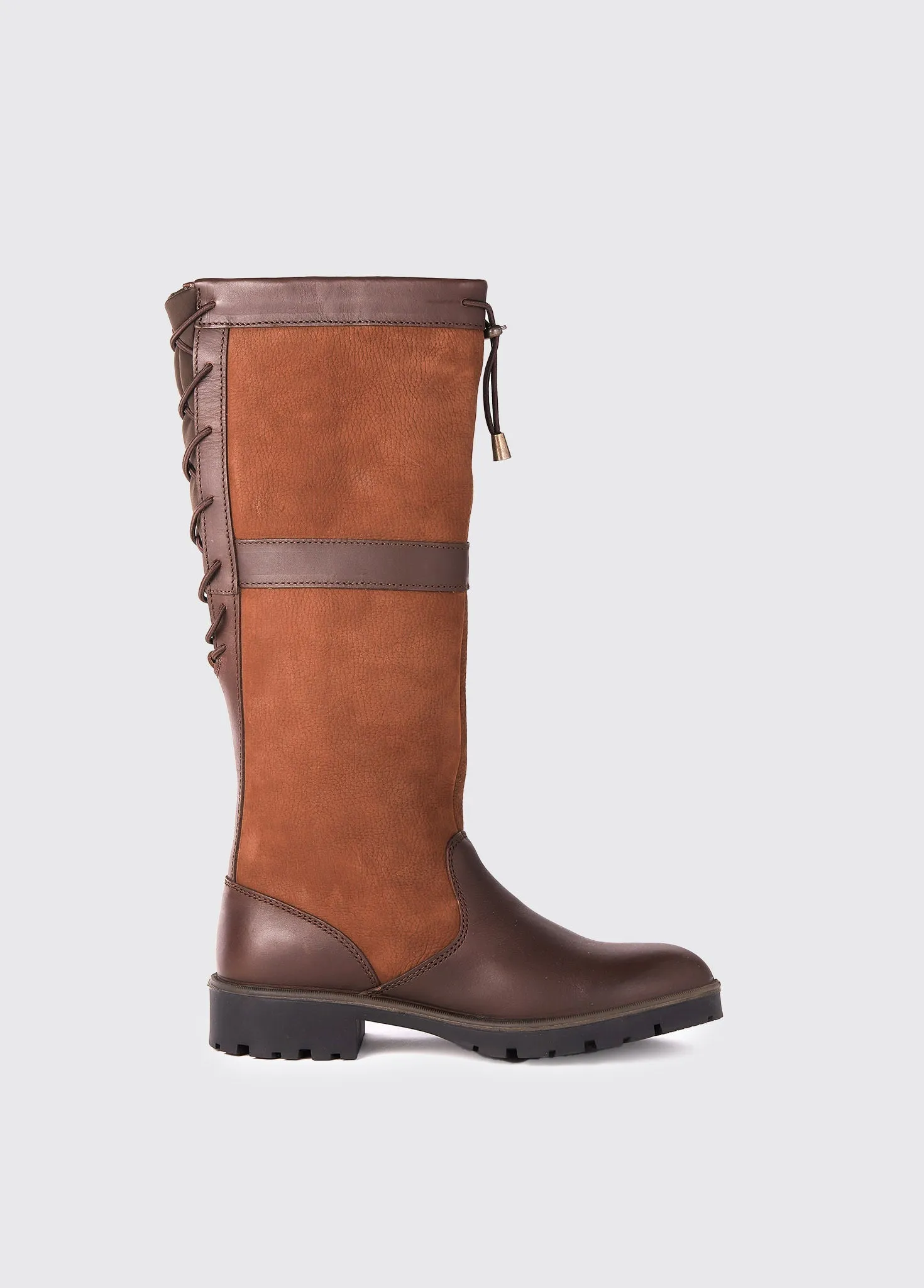 Glanmire Ladies Adjustable Calf Country Boot - Walnut