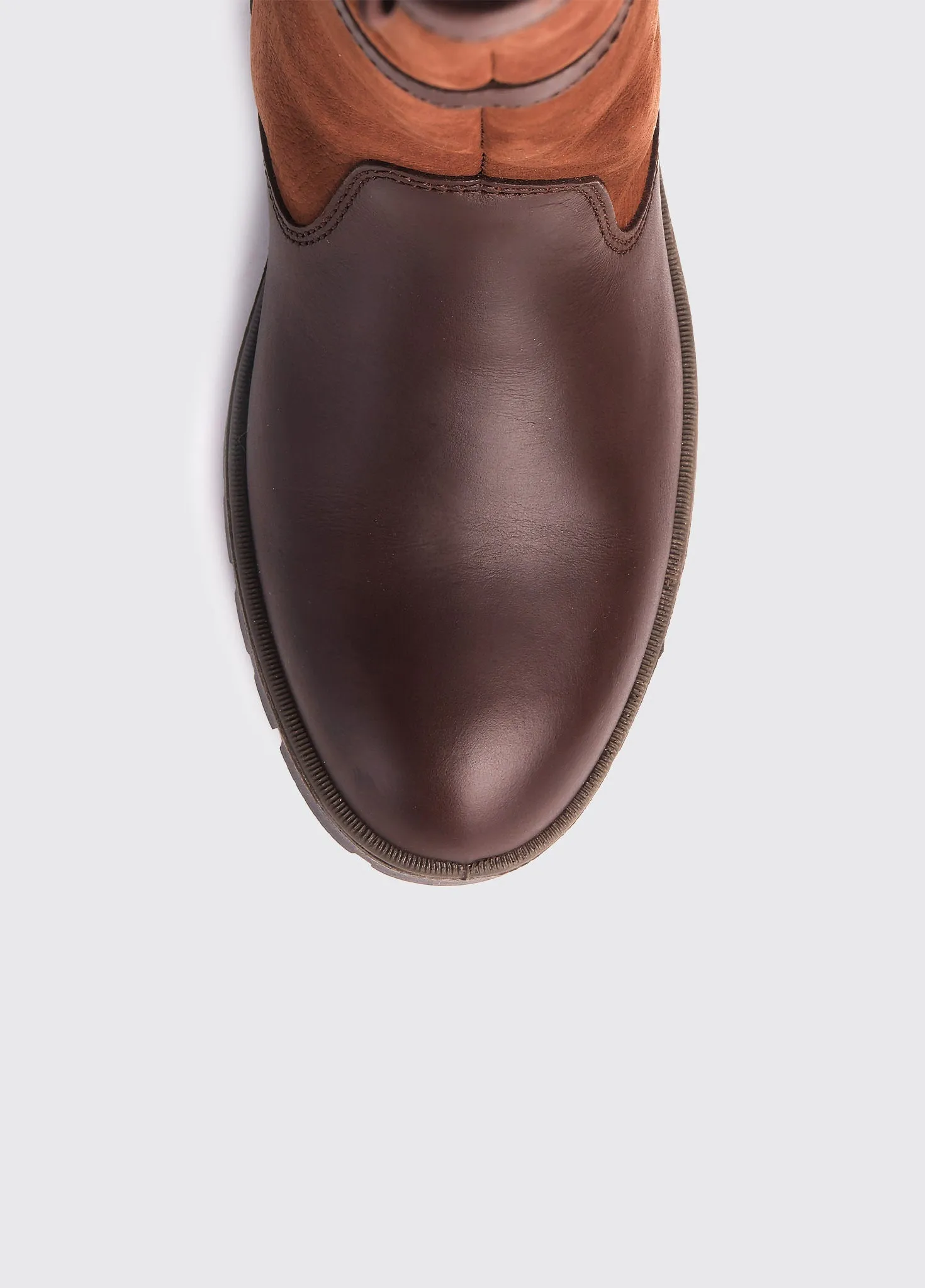 Glanmire Ladies Adjustable Calf Country Boot - Walnut