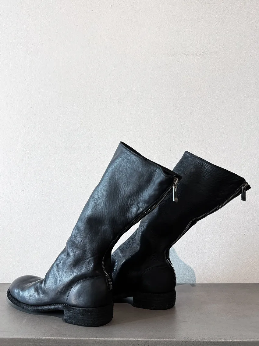 Guidi 989X Classic Flat Back Zip High Boots