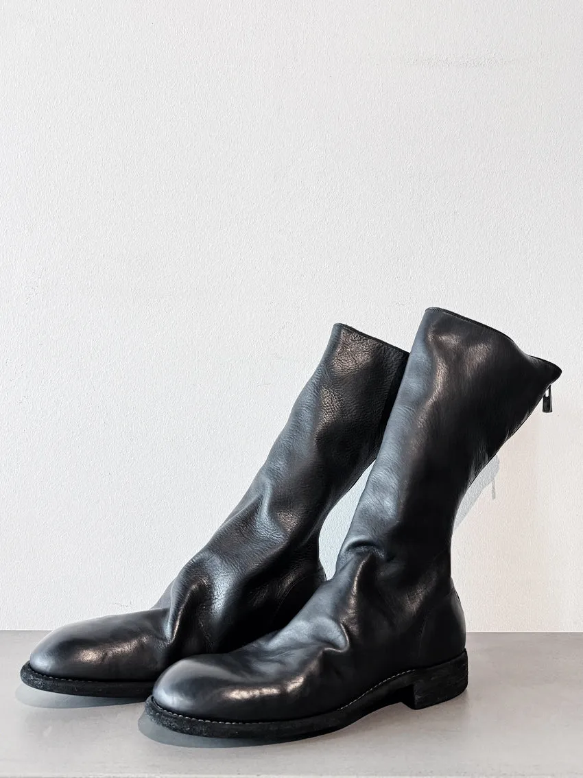 Guidi 989X Classic Flat Back Zip High Boots