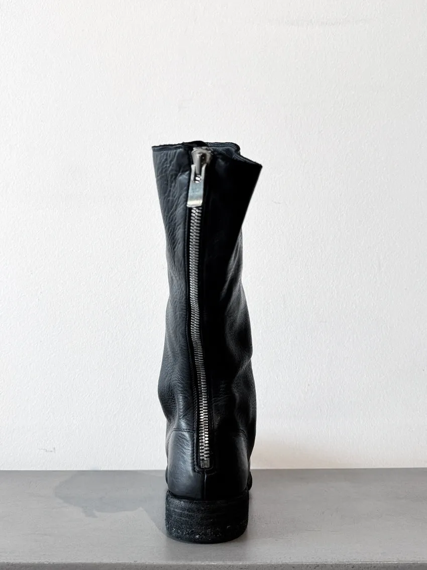 Guidi 989X Classic Flat Back Zip High Boots