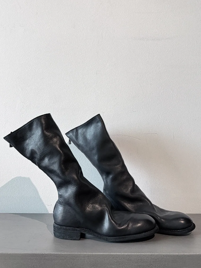 Guidi 989X Classic Flat Back Zip High Boots