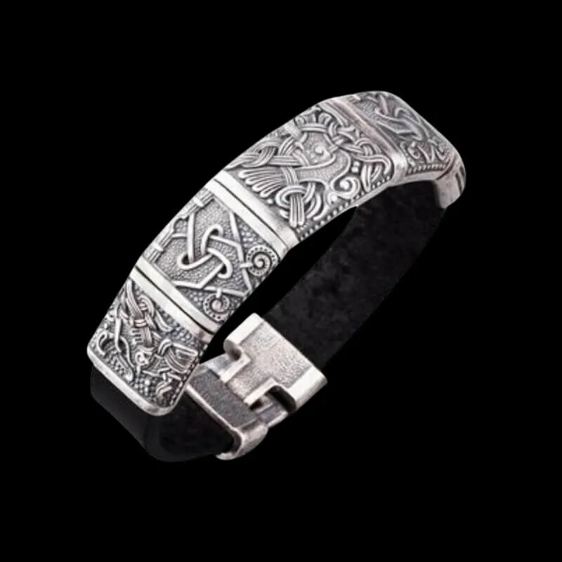 Handcrafted Leif Viking Bracelet