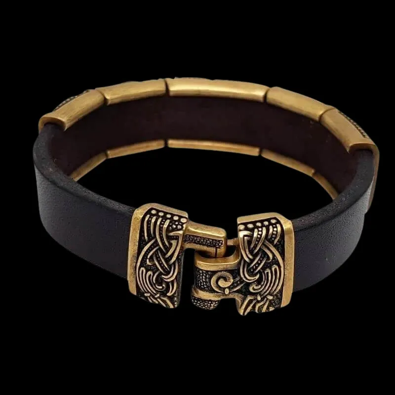 Handcrafted Leif Viking Bracelet