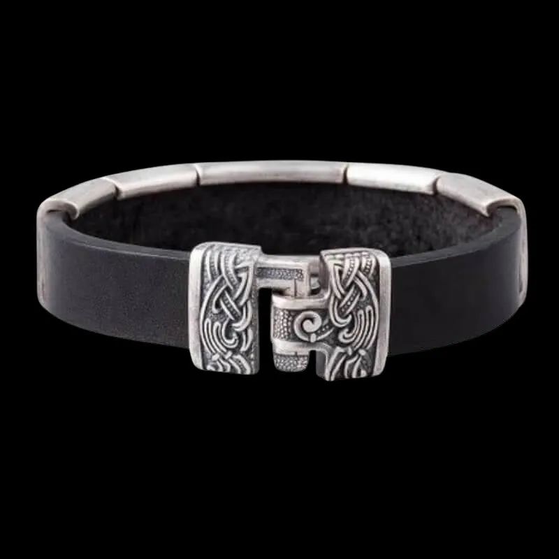 Handcrafted Leif Viking Bracelet