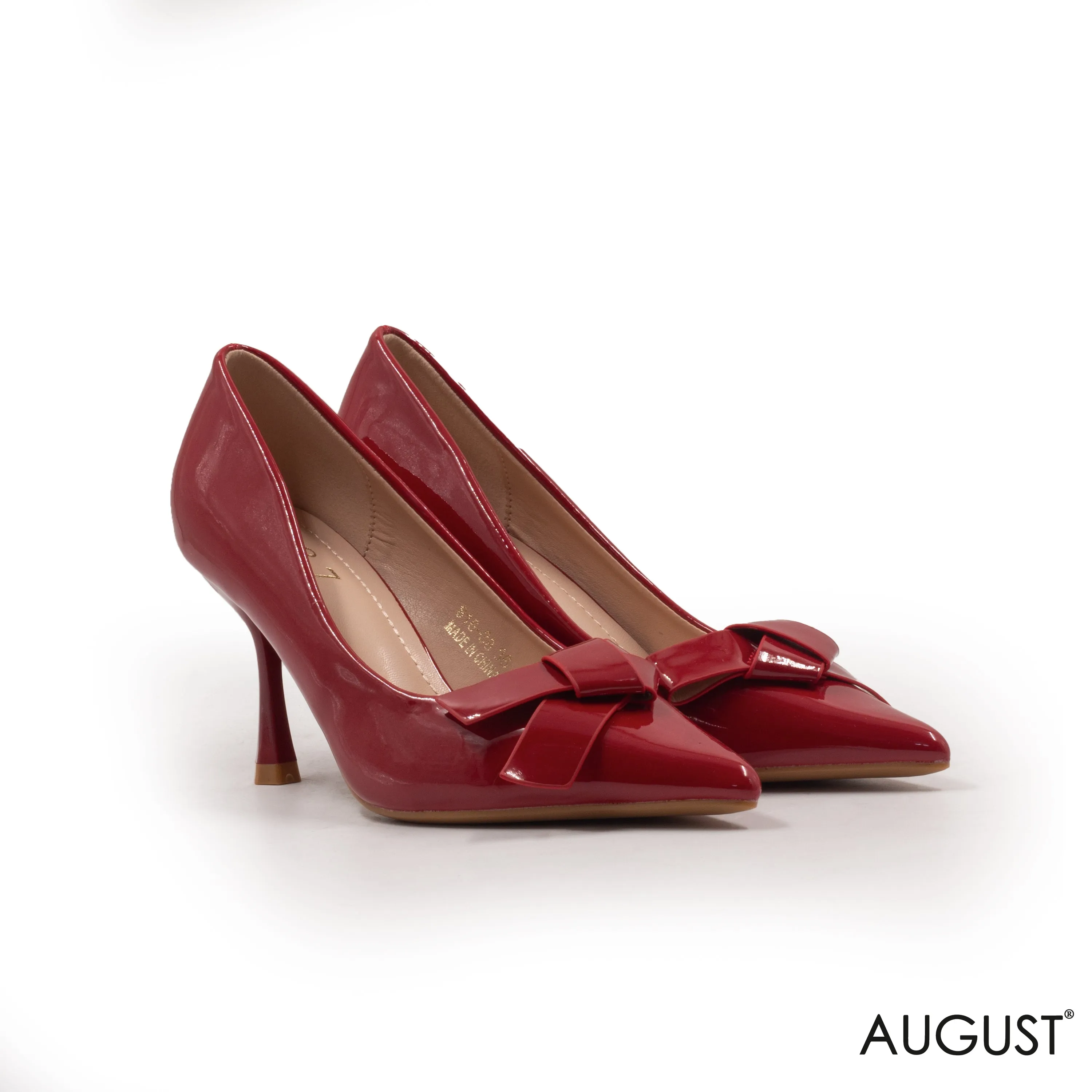 HEELED SHOES WITH BOW