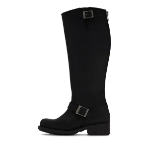 High Zip Back Black/Silver