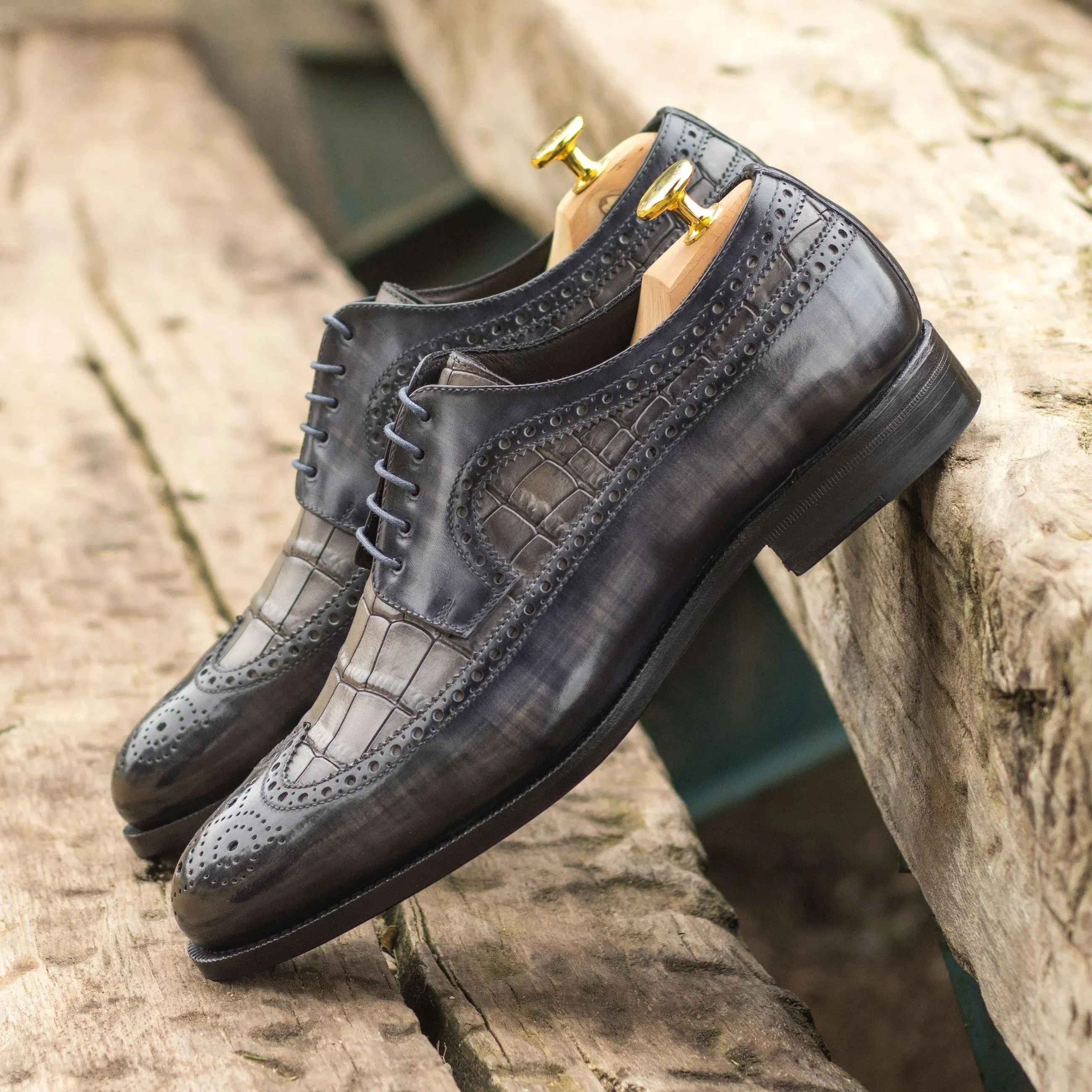 Javis Patina Longwing Blucher