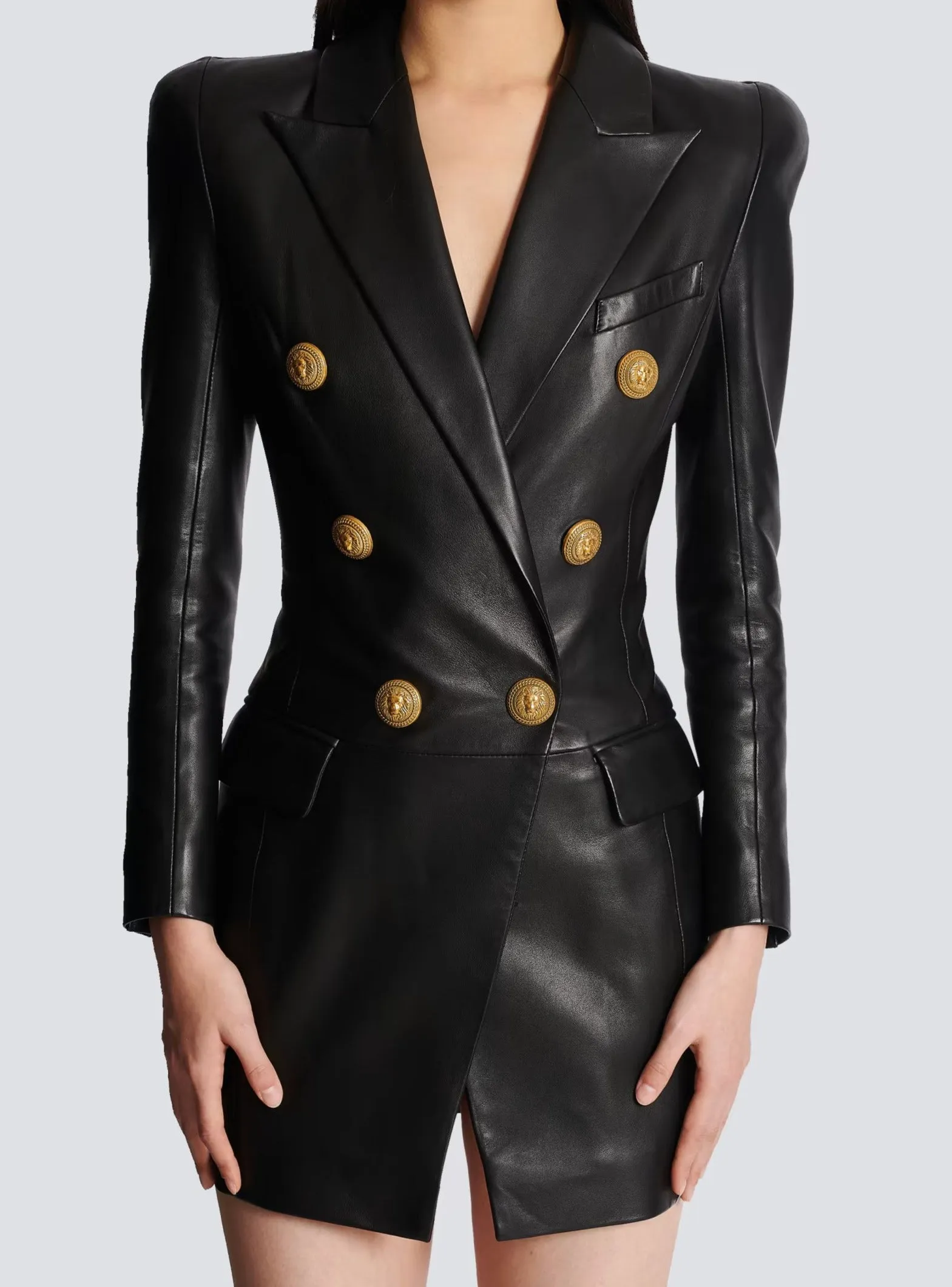 Joan Leather Jacket Dress