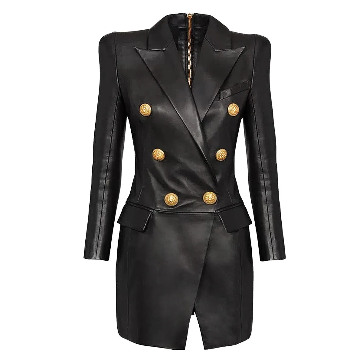 Joan Leather Jacket Dress