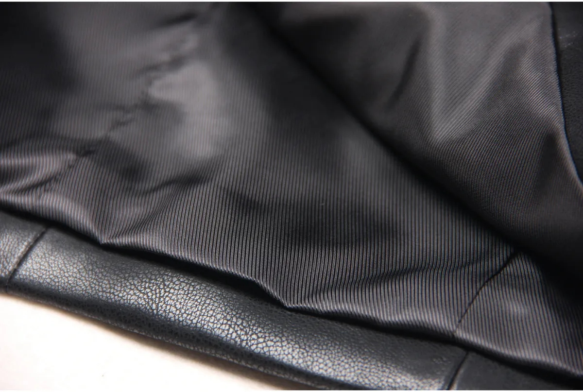 Joan Leather Jacket Dress