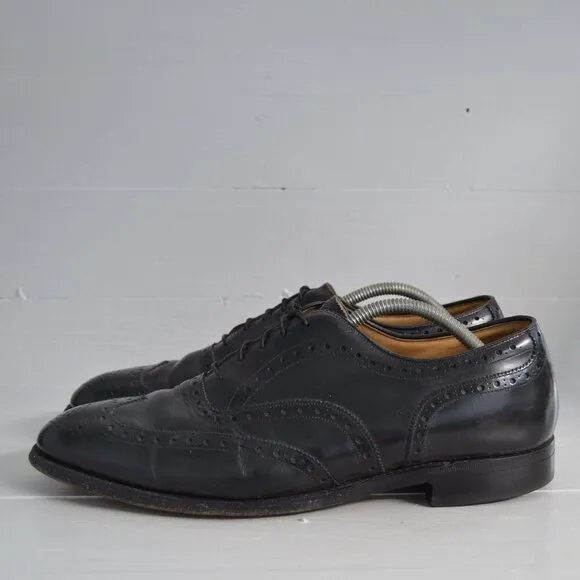 Johnston &amp; Murphy Waverly Wingtip Lace Up Black Men’s 11