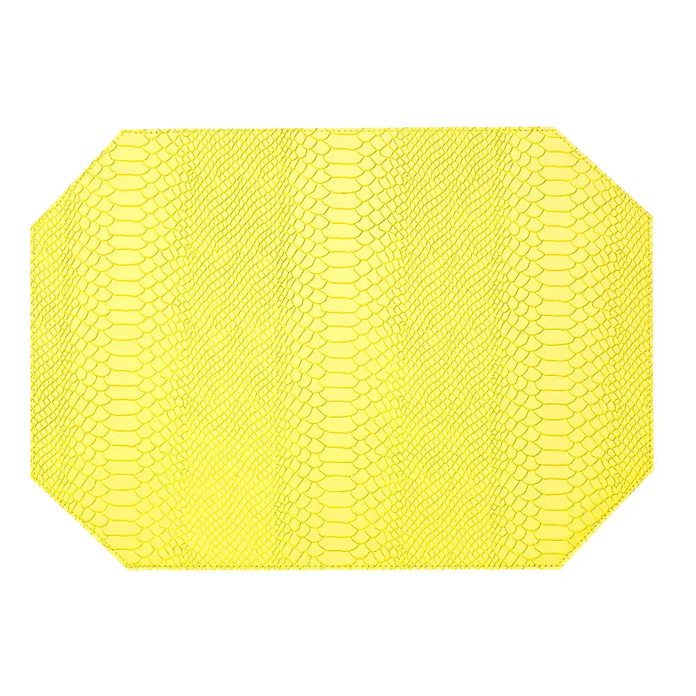 Leather Rectangle Placemats - Set of 2