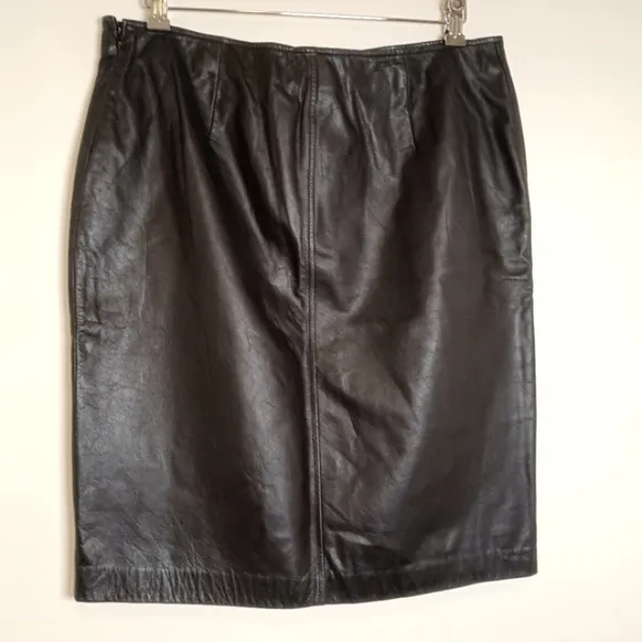 Leather Skirt Nine West