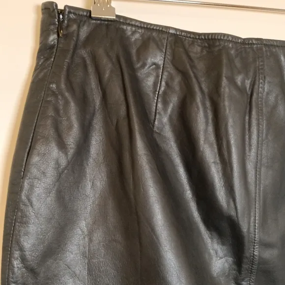 Leather Skirt Nine West