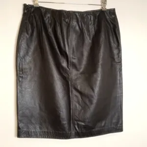 Leather Skirt Nine West