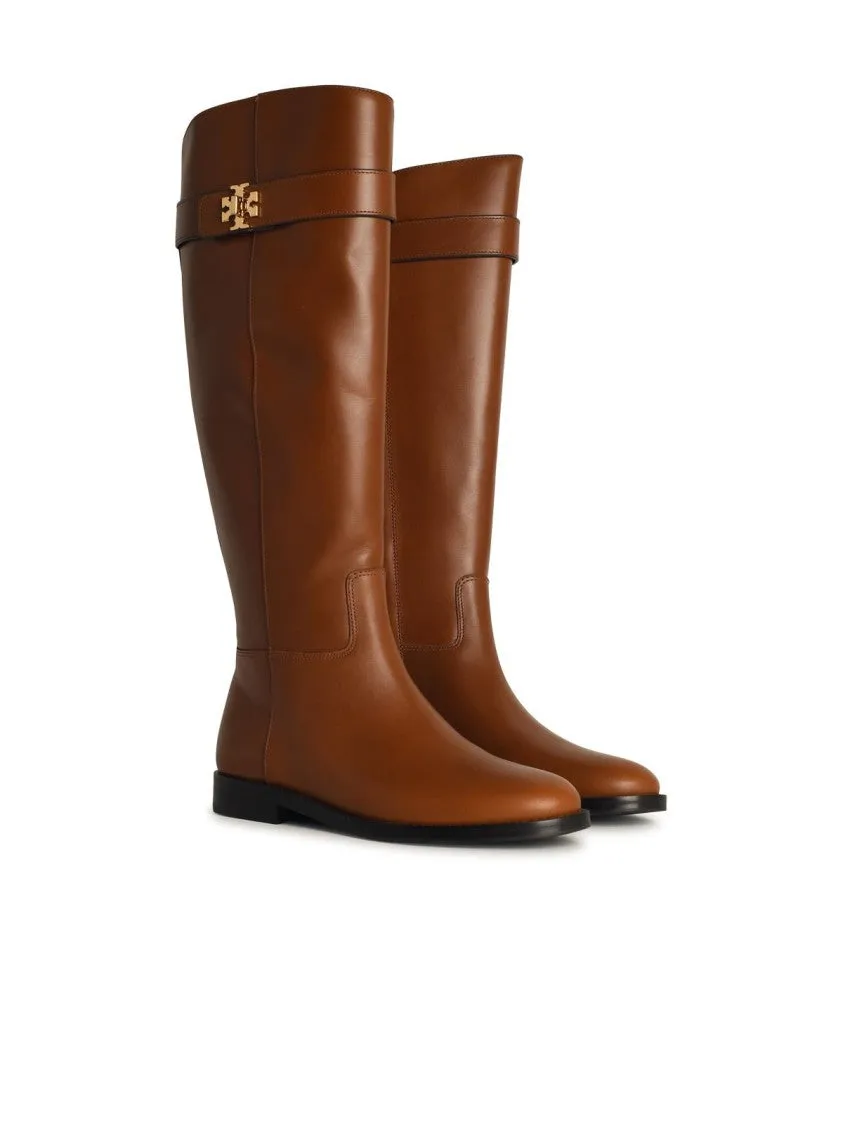 Lock Ridin' Brown Leather Boots