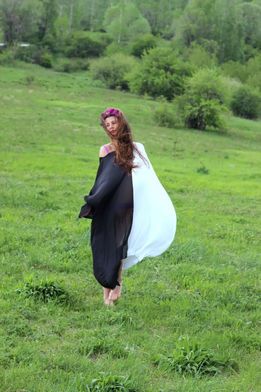 Loose Chiffon Beach Dress