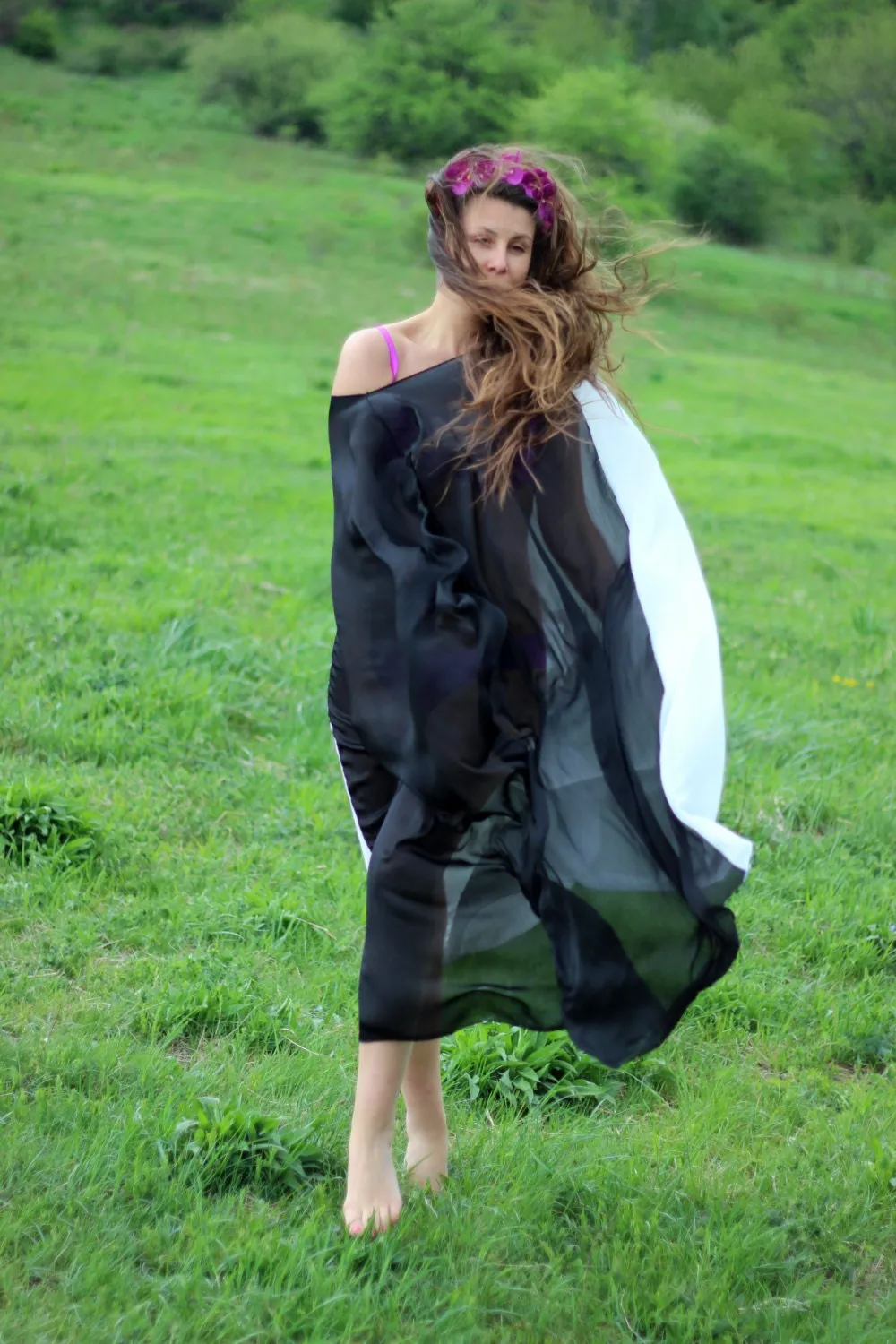 Loose Chiffon Beach Dress