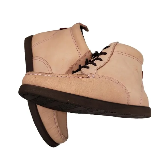 Marc Joseph | NIB Gramercy Blush Nubuck Leather High Top Booties Girl's 12
