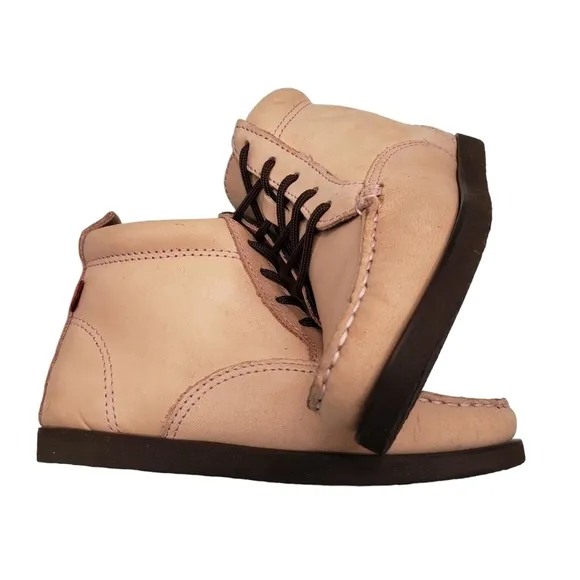 Marc Joseph | NIB Gramercy Blush Nubuck Leather High Top Booties Girl's 12