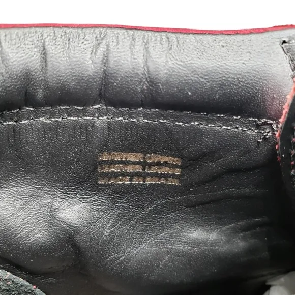 Marc Joseph | NIB Gramercy Red Nubuck Leather Preppy High Top Booties Boy's 3