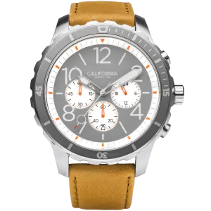 Mavericks Chrono Leather Sand Gray White