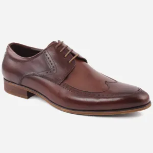 Men “HUON” Closed Lace Brogue Style Formal Shoes