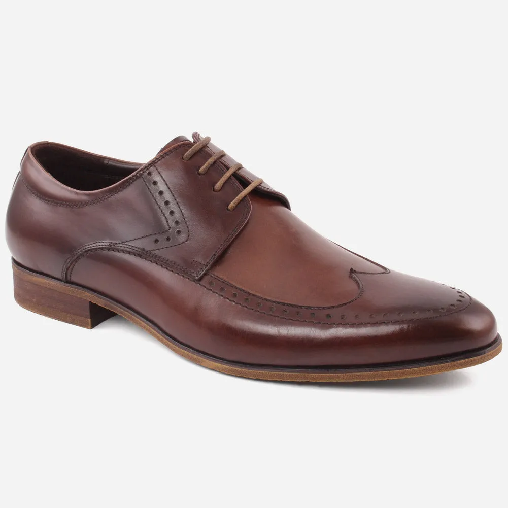 Men “HUON” Closed Lace Brogue Style Formal Shoes
