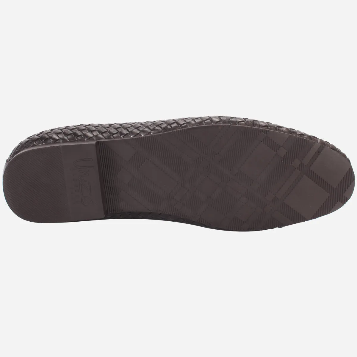 Men "SUAXE" Leather Trim Detailing Dress Slip-On Oxfords
