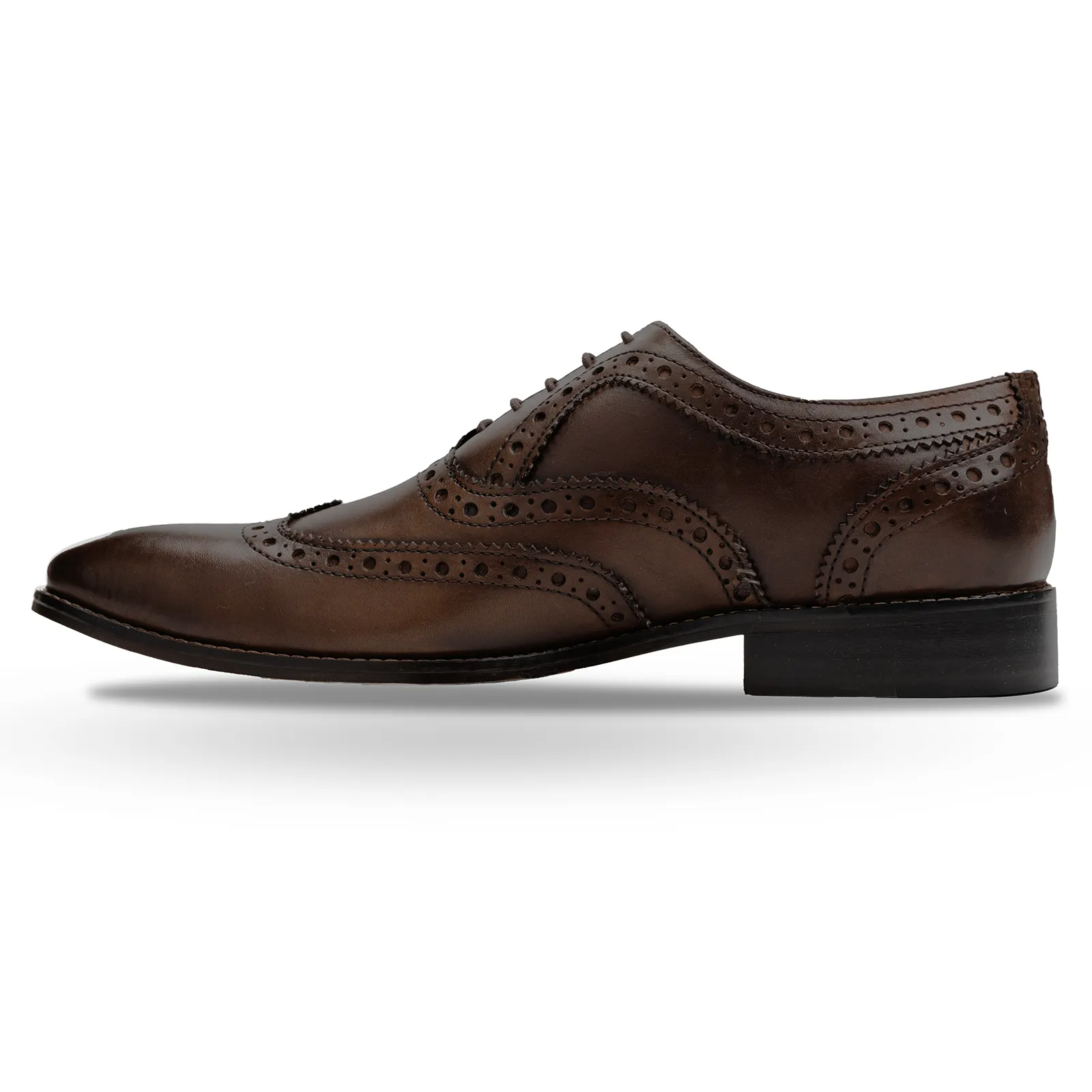 Men's oxford brogue lace up shoes