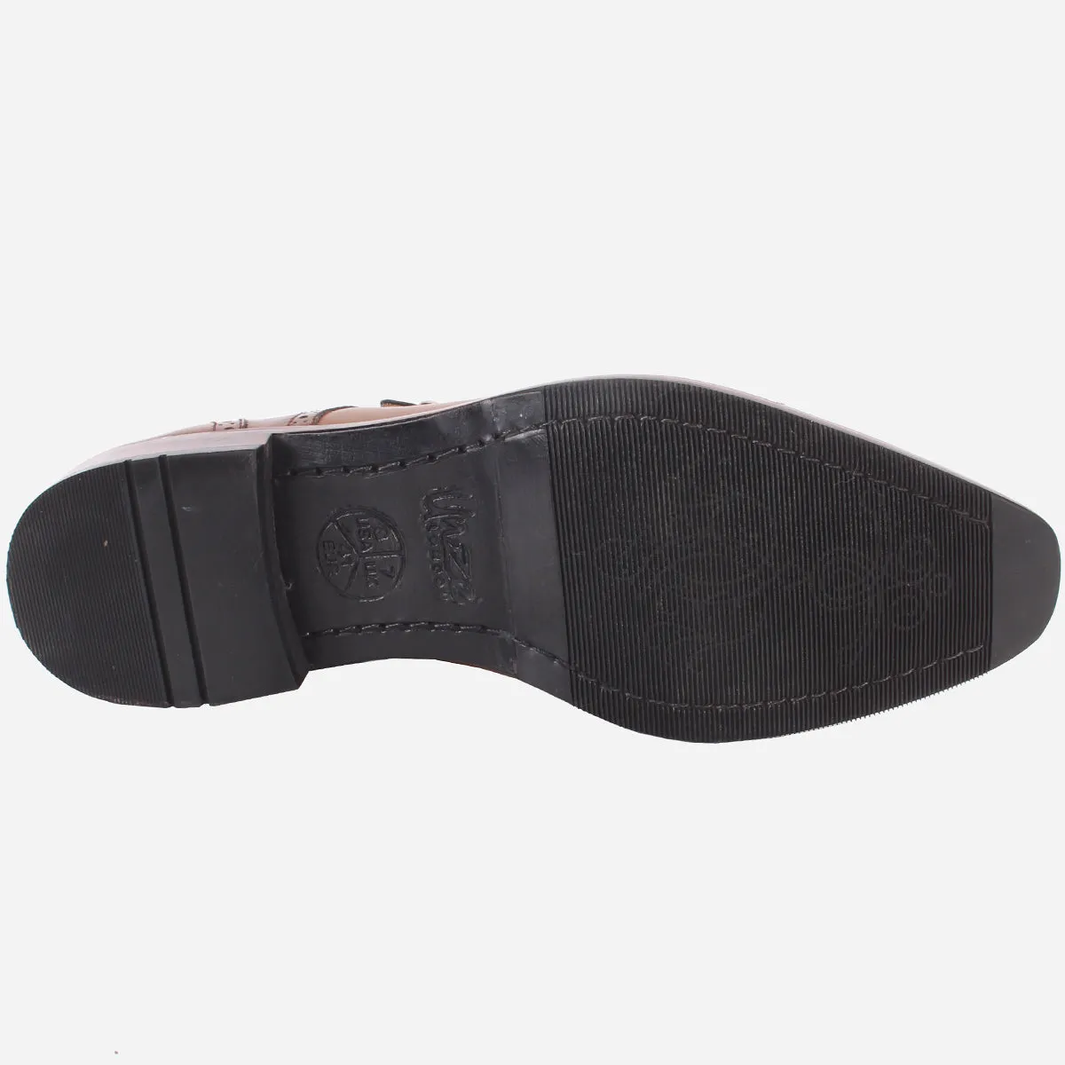 Mens "BLAISE" Double Tone Monk Strap Shoes