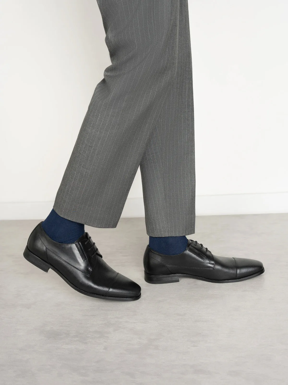 Mens "DALTON" Leather Lace up Formal Shoes