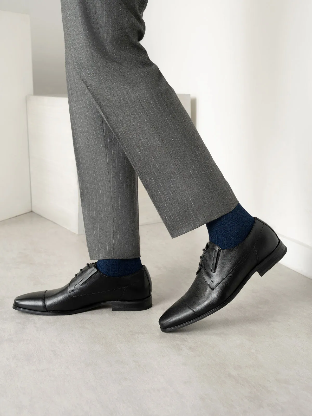 Mens "DALTON" Leather Lace up Formal Shoes
