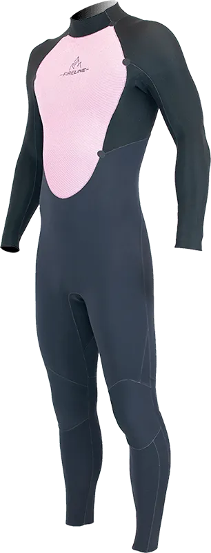 MEN'S STEALTH 5/4/3 MM WINTER WETSUIT - GREY