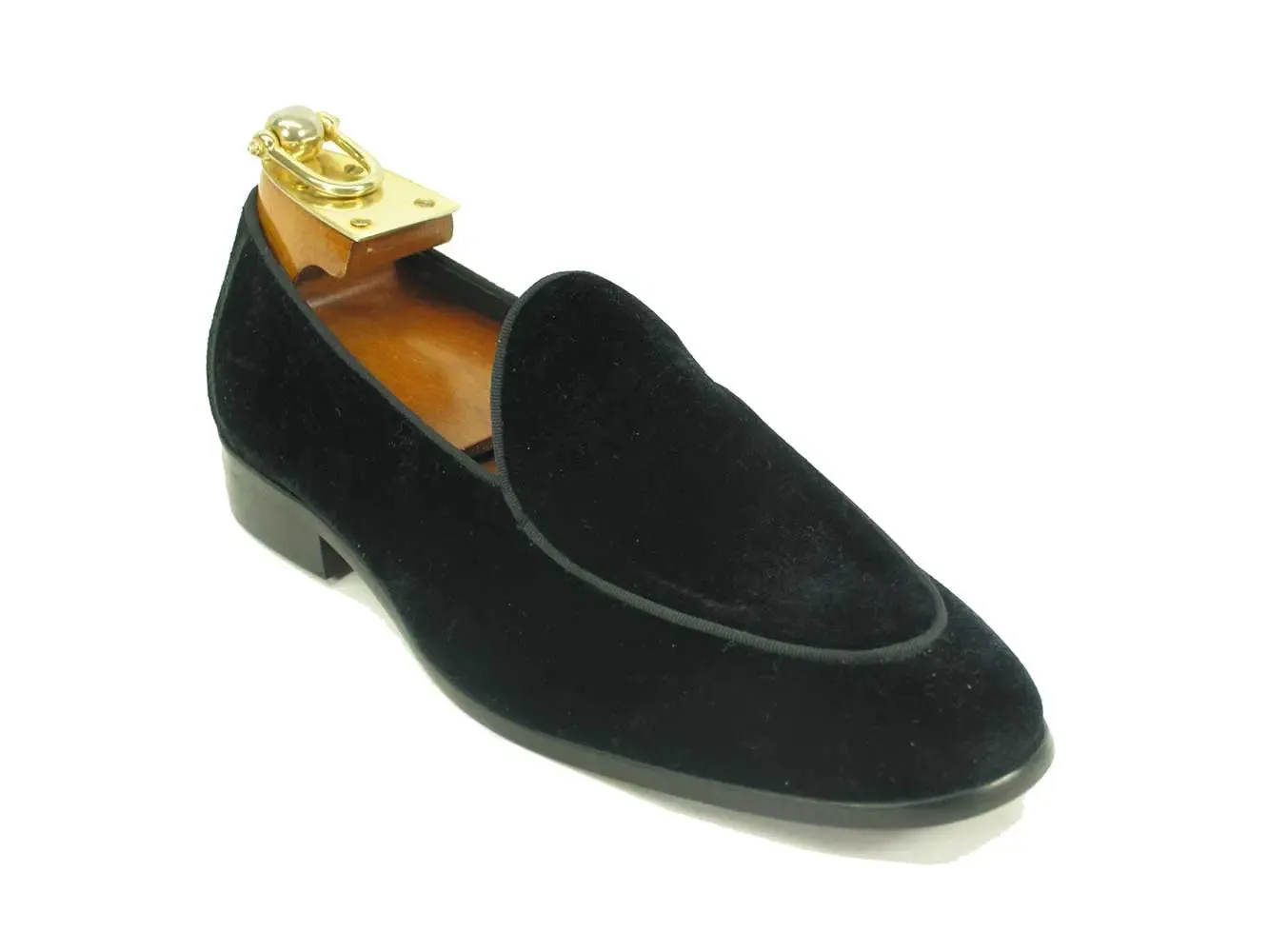 Men's Velvet Prom Shoe