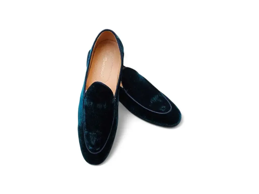 Men's Velvet Prom Shoe
