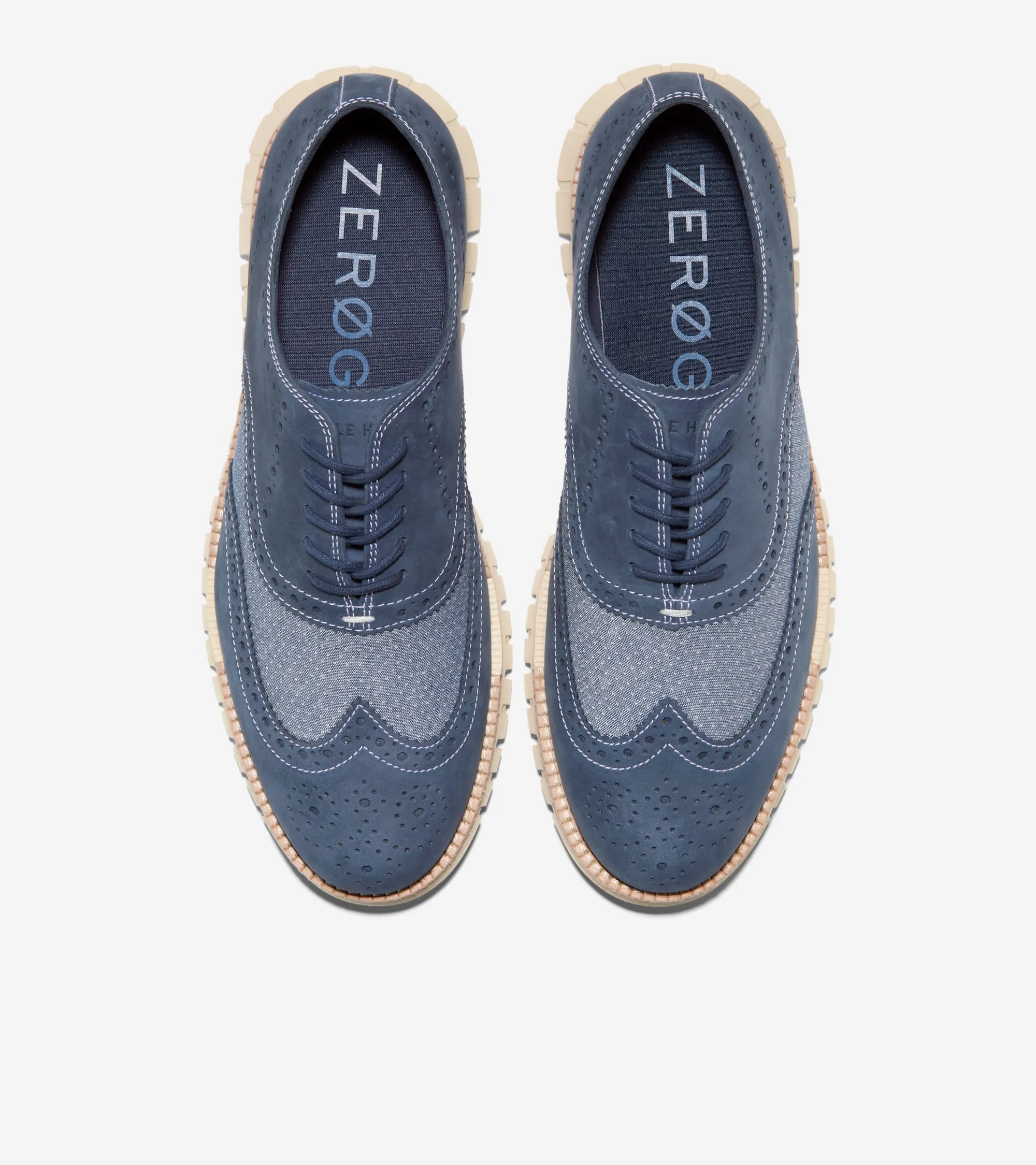 Men's ZERØGRAND Remastered Lined Wingtip Oxfords