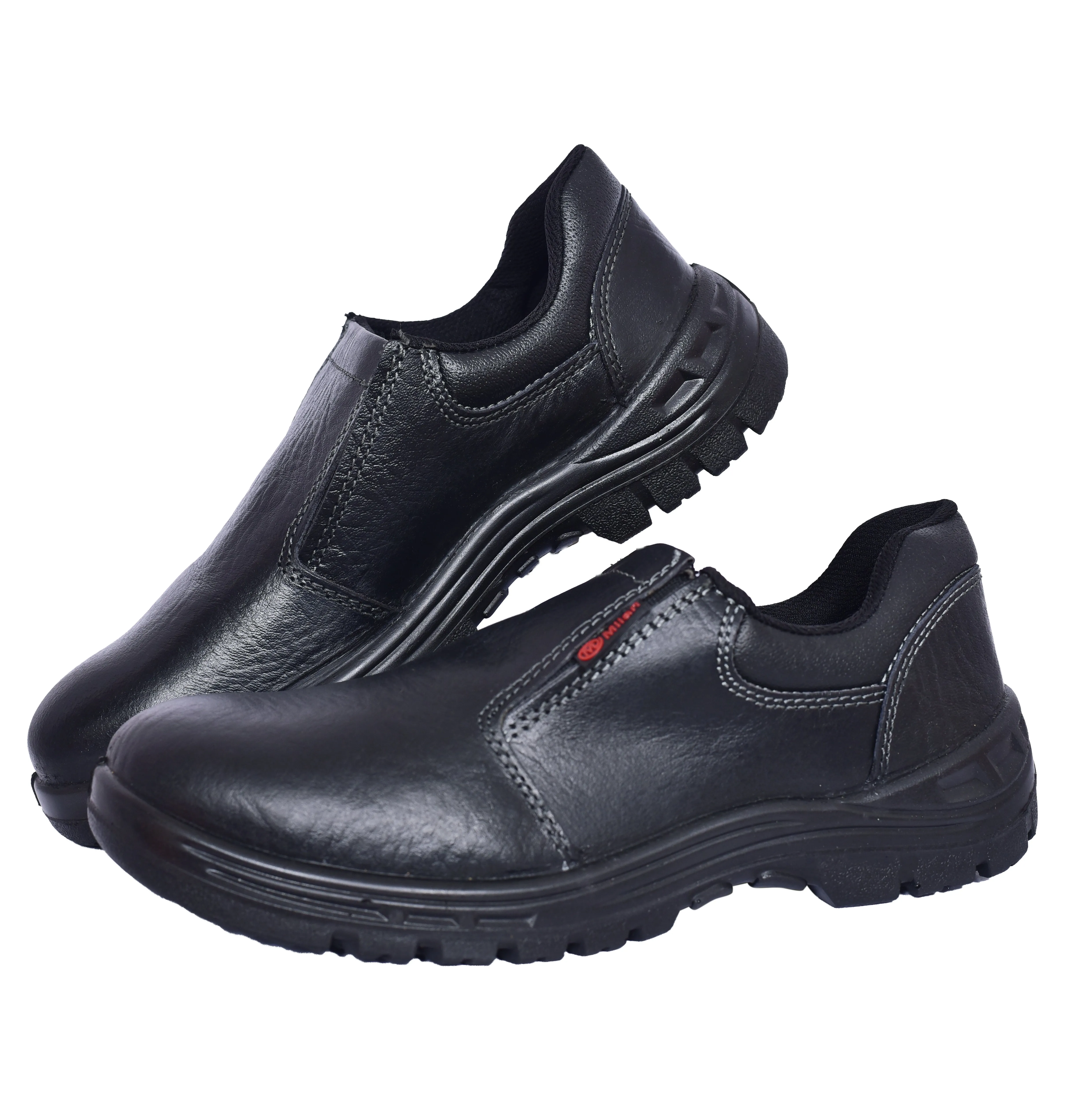 Milan Safety Shoe MS 05 Slip-on Anti-static Safety Shoes | Stylish & Durable with Steel Toe Cap | Sizes 38-46