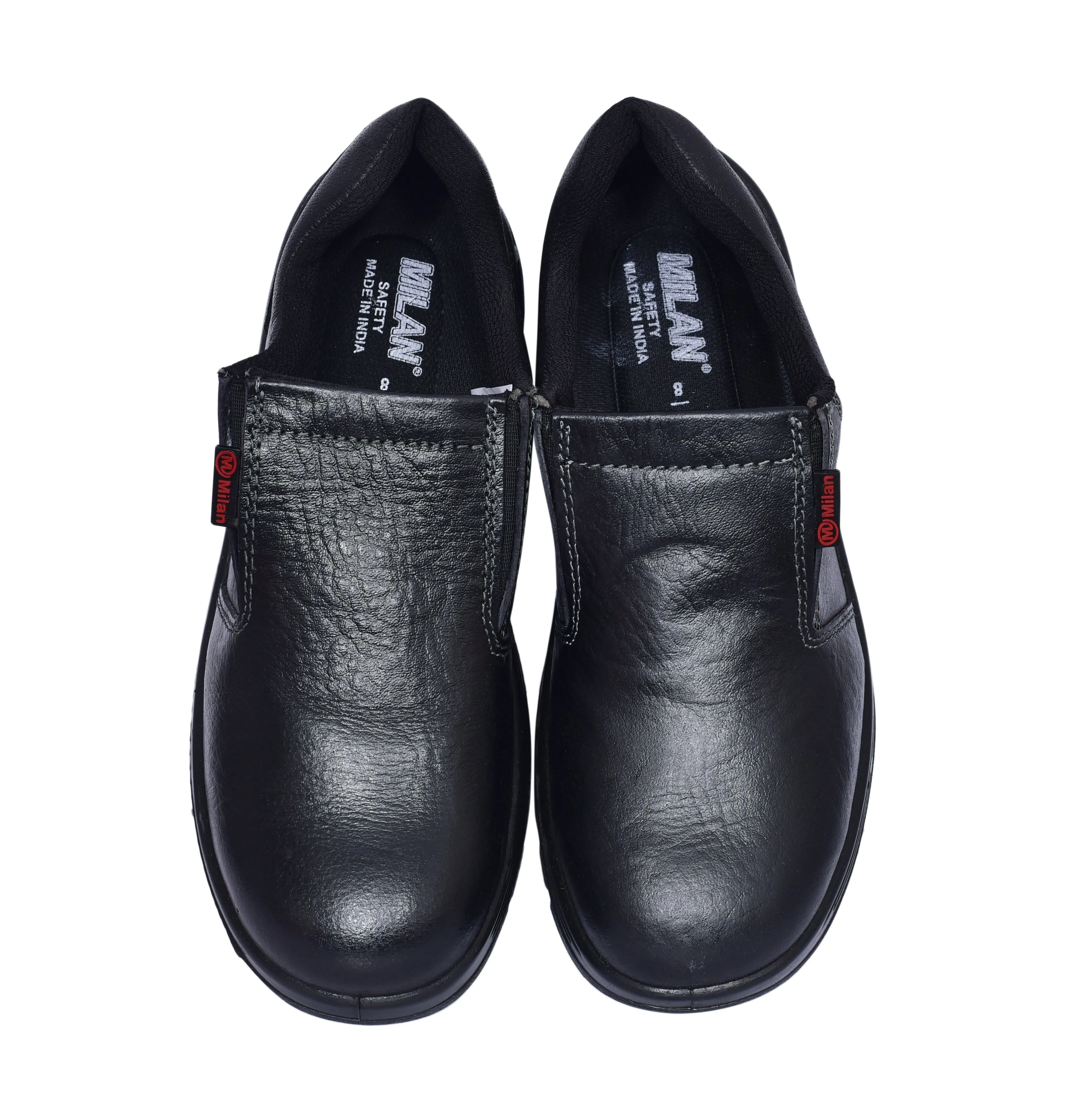 Milan Safety Shoe MS 05 Slip-on Anti-static Safety Shoes | Stylish & Durable with Steel Toe Cap | Sizes 38-46