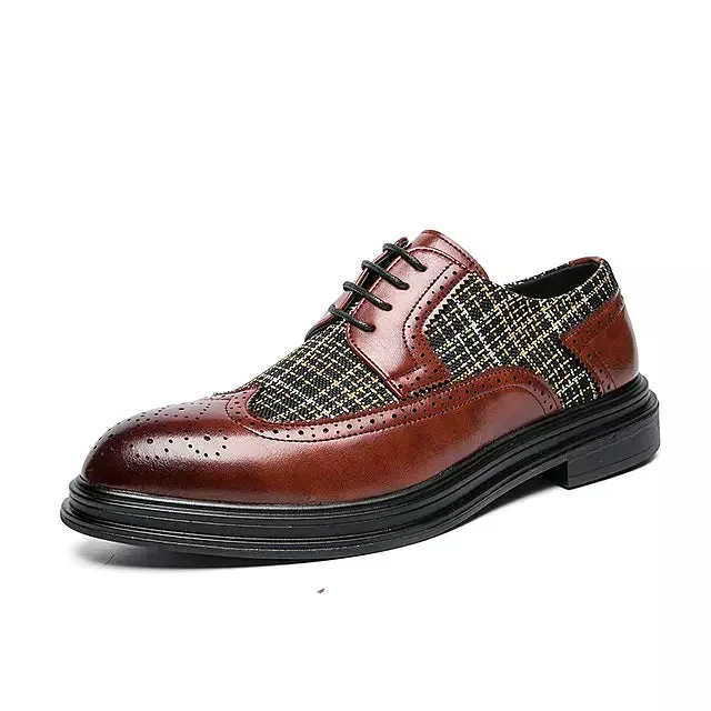 Oxford Formal Shoes Men Business Banquet Leather Shoes